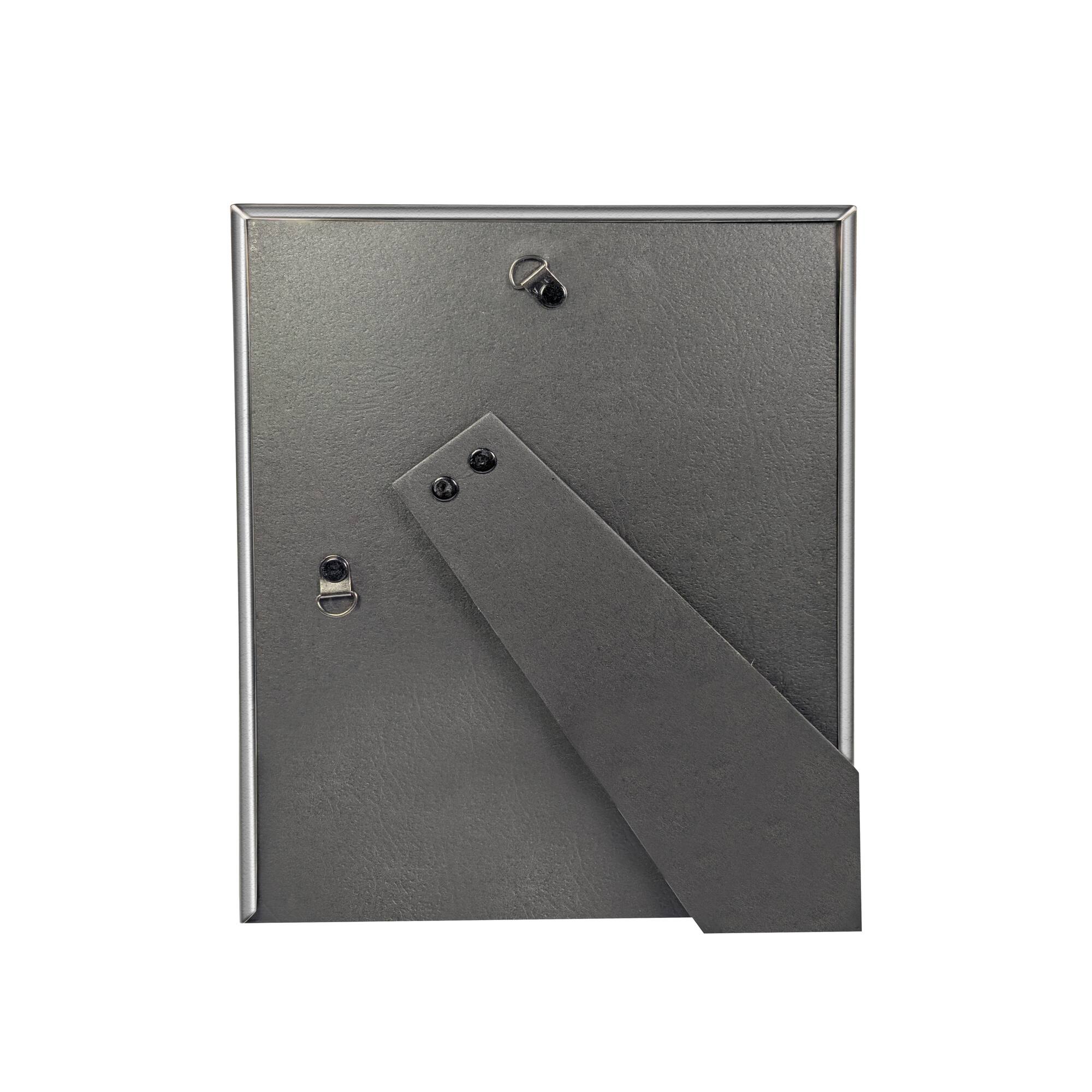 Basics™ 8" x 10" Silver Rounded Metal Frame by Studio Décor®